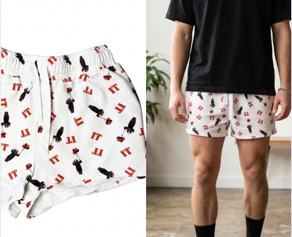 IT Movie Pennywise The Clown Lounge Shorts Size Medium